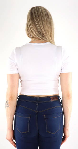 JJXX T-shirt Florie ribb vit - T-shirts för damer - 133261 - 2