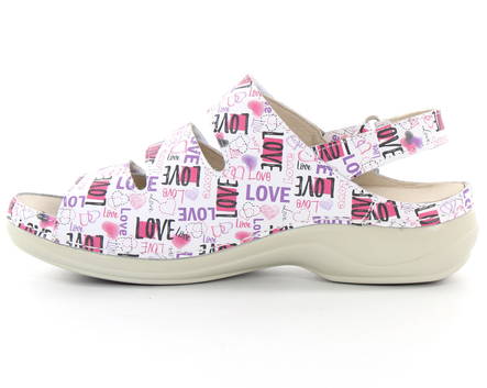 Maskintvättbara sandaler läder love - Arbetsskor för damer - 126981 - 2