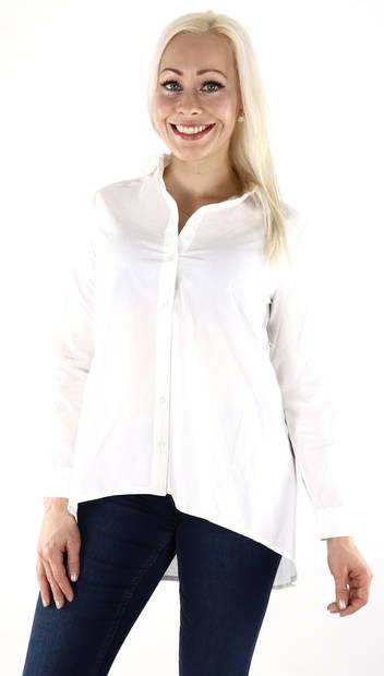 Only Skjorta New canberra life vit - Skjortor och blusar för damer - 127231 - 1