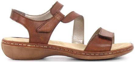 Rieker dam Antistress-Sandals 659C7-24, Brown - Rieker sandals - 130861 - 1
