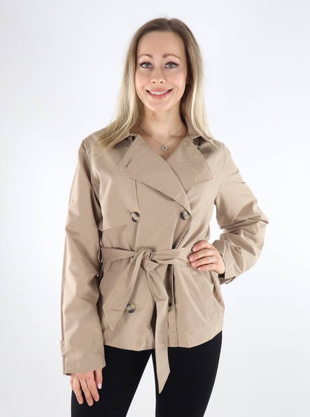 Trenchcoat för damer Vero ModaZoa silvermink - Lätta jackor för damer - 135481 - 1