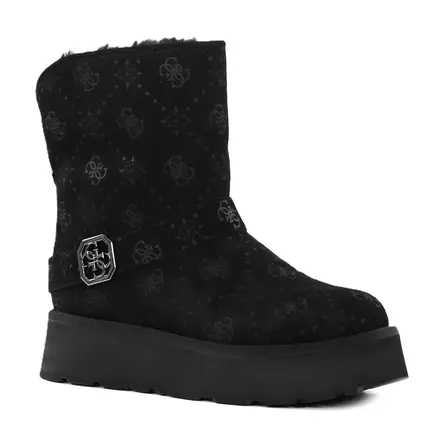Guess damstövletter FLFDOLESU10 svarta - Stövletter och kängor för damer - 139501 - 1