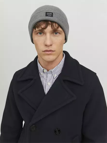 Jack&Jones herrmössa Dna Beanie gråmelerad - Accessoarer för herrar - 137271 - 2