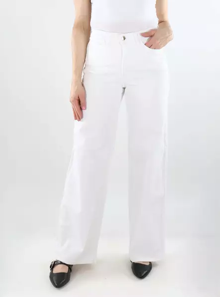JDY vida jeans för damer HW Vit vit - Jeans för damer - 138261 - 1