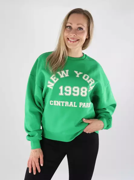 JJXX damtröja greenbee/New York - Huvtröjor och sweatshirts - 138901 - 1