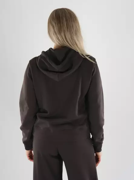Only Play Sweatshirt ONPCAVA HOOD choklad - Sport huvtröjor och sweatshirts för damer - 141461 - 2