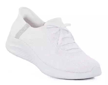 Skechers damsneakers med bred läst 149710W/WHT ULTRA FLEX 3.0 - BRILLIANT PATH vit - Skechers sneakers - 140631 - 1