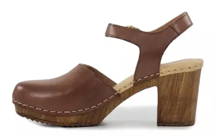 Ten Points damsandaler i äkta läder 60688 Amelia ljusbrun - Sandaler för damer - 140581 - 2