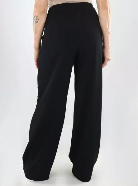 Vila byxor HW WIDE PLEAT svart skönhet - Byxor för damer - 141391 - 2