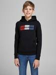 Jack & Jones junior hoodie för pojkar Corps logo - Huvtröjor för herrar - 127921 - 2