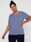 Only Carmakoma T-shirt Firstly life - T-shirts för damer - 127811 - 3