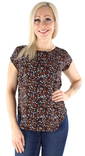 Only T-shirt vic mörkblå/Ella ditsy - T-shirts för damer - 126791 - 1