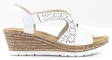 Rieker Kilsandaler 61916-80 vit - Rieker sandals - 133161 - 1