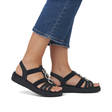 Rieker Remonte damsandaler D2073-02 svarta - Rieker sandals - 135381 - 5