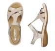 Rieker damsandaler 65919-61 beige - Rieker sandals - 135731 - 3