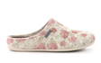 Shepherd Cilla damtofflor beige/blommigt mönster - Tofflor för damer - 134411 - 1