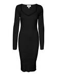 Vero Moda Aware Skyler stickad klänning svart - Stickat för damer - 135001 - 1