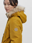 Vero Moda dam parka jacka huva Excursion expedition chai tea gul - Parkas för damer - 129571 - 2