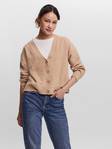 Vero Moda kort dam kofta Doffy v-neck - Stickat för damer - 129241 - 1