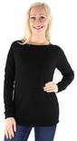 Vero Moda Stickad tröja Nellie glory long svart - Stickat för damer - 131581 - 1