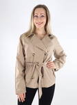 Trenchcoat för damer Vero ModaZoa silvermink - Lätta jackor för damer - 135481 - 1