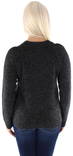 Vero Moda mjuk stickad dam tröja Doffy o-neck svart - Stickat för damer - 128931 - 2