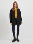 Vila oversized dam skjortjacka Kimmi shirt svart - Lätta jackor för damer - 129261 - 2