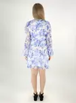 Only blommig klänning Lagerlad bel air blå/porslin - Klänningar och tunikor - 138121 - 2