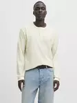 Jack&Jones herrskjorta JJEDOVER Henley antikvit/melange - Tröjor för herrar - 138931 - 4