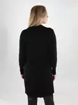 JJXX dam långkofta lång svart - Stickat för damer - 139101 - 2