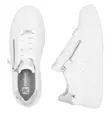 Rieker damsneakers i äkta läder W2605-80 vit - Rieker sneakers - 140171 - 3