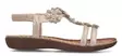 Rieker blommiga sandaler dam V7573-90 guld - Rieker sandals - 140621 - 1