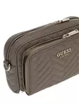 Guess axelväska Anning Camera mörk taupe - Handväskor - 137671 - 4