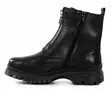 Ilves ankelboots i läder för damer med XXL-band 8491-D svart - Stövletter och kängor för damer - 137481 - 3