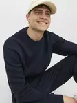 Jack&Jones herrtröja JJEBRADLEY Sweat marinblå kavaj - Tröjor för herrar - 140161 - 1