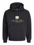 Jack&Jones herrhoodie Greene black - Huvtröjor för herrar - 139931 - 1