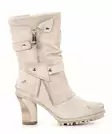 Mustang ankelboots dam 1141-606-243 Ivory - Stövletter och kängor för damer - 137521 - 1