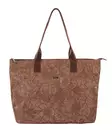 Nabo axelväska/väska L2597 blombrun - Handväskor - 139751 - 1