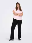 Only Play Curvy dambyxor i plus size ONPFOLD MW Jazz svart - Träningsbyxor för damer - 140131 - 3