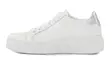 Rieker damsneakers i äkta läder W2605-80 vit - Rieker sneakers - 140171 - 2