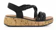 Rieker Sandaler V1762-00 svart - Rieker sandals - 140591 - 2