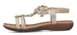 Rieker blommiga sandaler dam V7573-90 guld - Rieker sandals - 140621 - 2