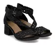 Rieker damsandaler 64657-00 svarta - Rieker sandals - 140801 - 1