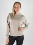 Vila damtröja VIREFLECT Detalj natur/bra - Huvtröjor och sweatshirts - 139561 - 1