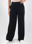 Vila byxor HW WIDE PLEAT svart skönhet - Byxor för damer - 141391 - 1