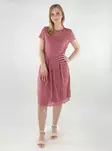 Vila spetsklänning lila Capsleeve mesa rose - Klänningar och tunikor - 138441 - 1