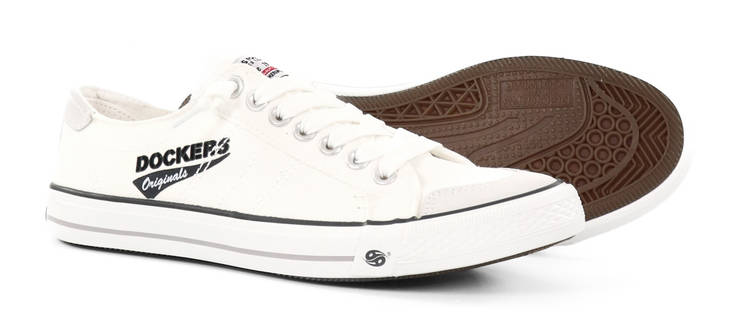 Dockers herrsneakers 30ST027-790500 vita - Sneakers för herrar - 135941 - 1