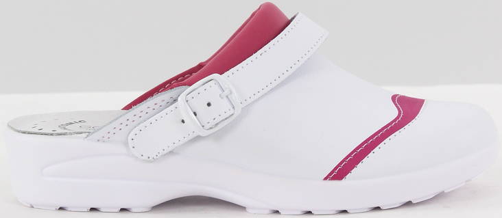 Goldenfit Arbetsskor 615 bianco-fuxia - Arbetsskor för damer - 125491 - 1