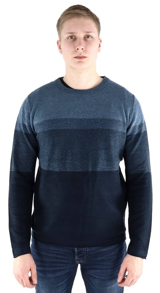 Jack & Jones mjuk herr stickad tröja Jeans ensign blue - Stickat för herrar - 127171 - 1