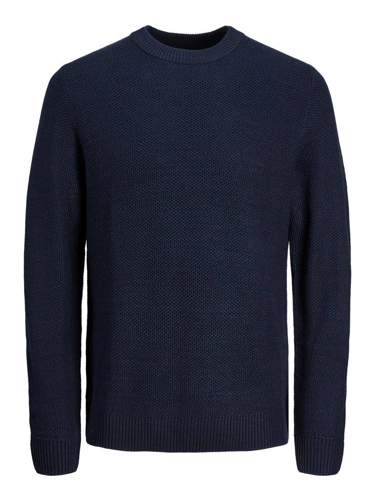 Jack&Jones tröja Blake marinblå blazer - Stickat för herrar - 132521 - 1